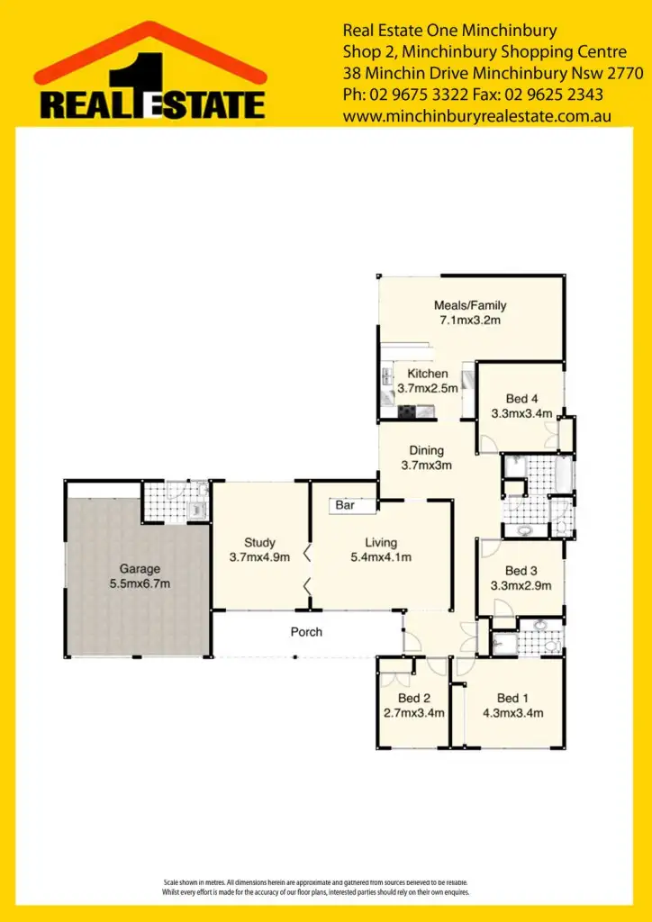Floorplan of Homely house listing, 3 Sherry Place, Minchinbury NSW 2770