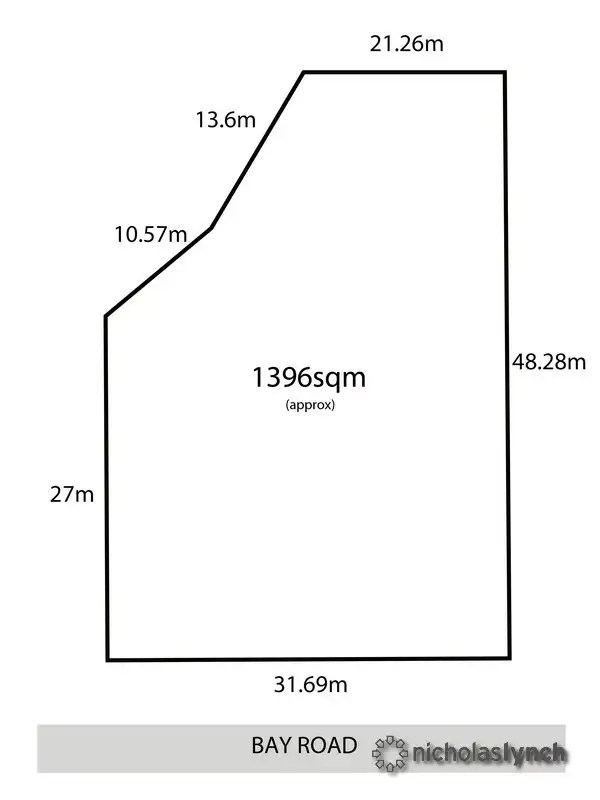 Floorplan of Homely land listing, 98 Bay Road, Mount Martha VIC 3934