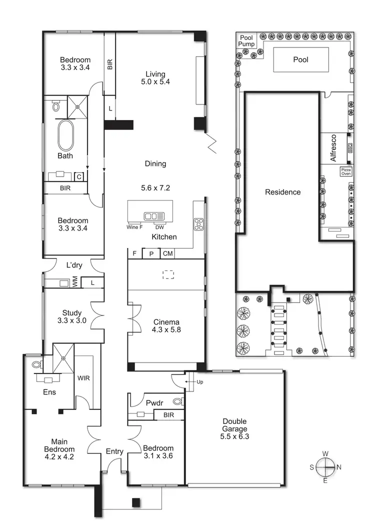 Floorplan of Homely house listing, 13 Dumaresq Street, Brighton East VIC 3187