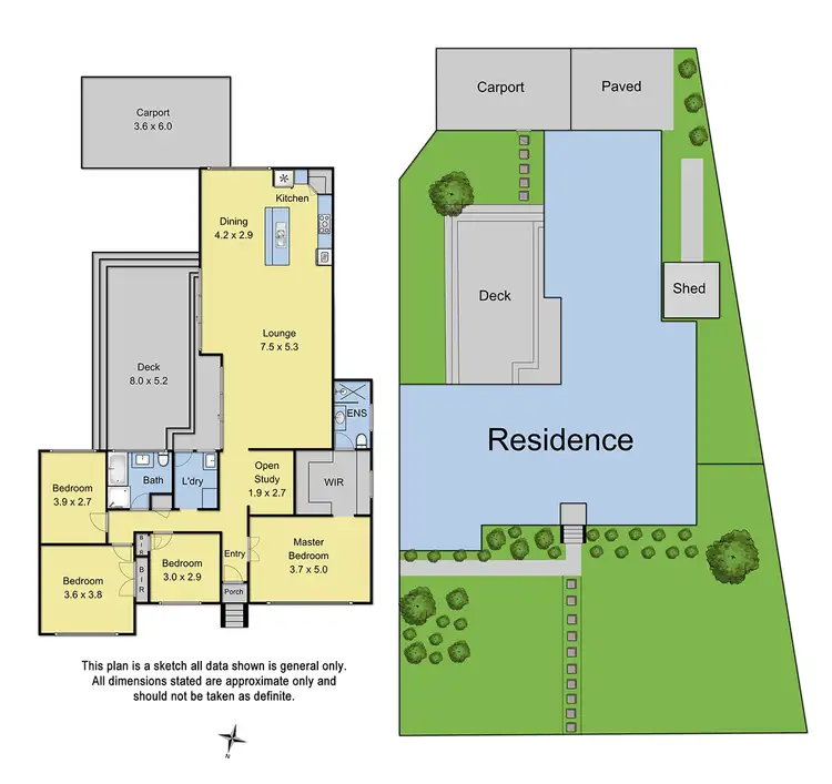 Floorplan of Homely house listing, 98 Lomond Avenue, Kilsyth VIC 3137