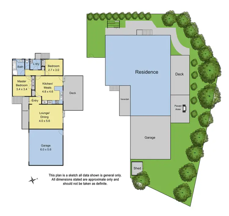 Floorplan of Homely unit listing, 2/4 Unsworth Road, Ringwood North VIC 3134