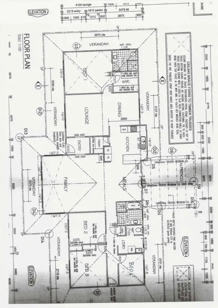 Floorplan of Homely house listing, 49 Camfield Place, York WA 6302