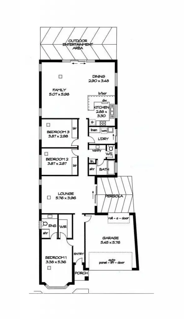 Floorplan of Homely house listing, 32B Bricknell Street, Magill SA 5072
