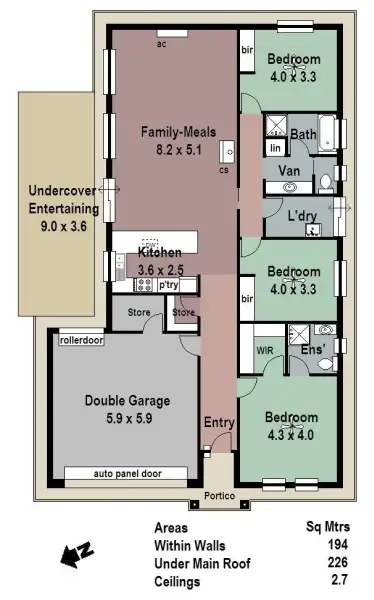 Floorplan of Homely house listing, 2/6 Tolmer Road, Woodside SA 5244
