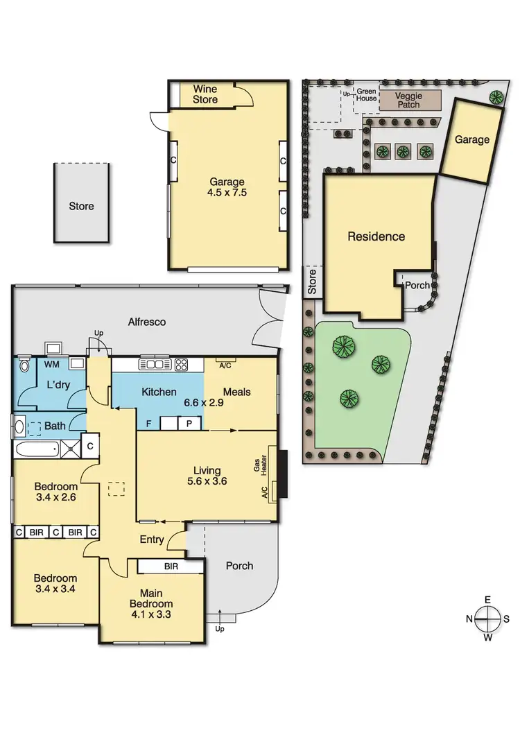 Floorplan of Homely house listing, 56 Alec Crescent, Fawkner VIC 3060