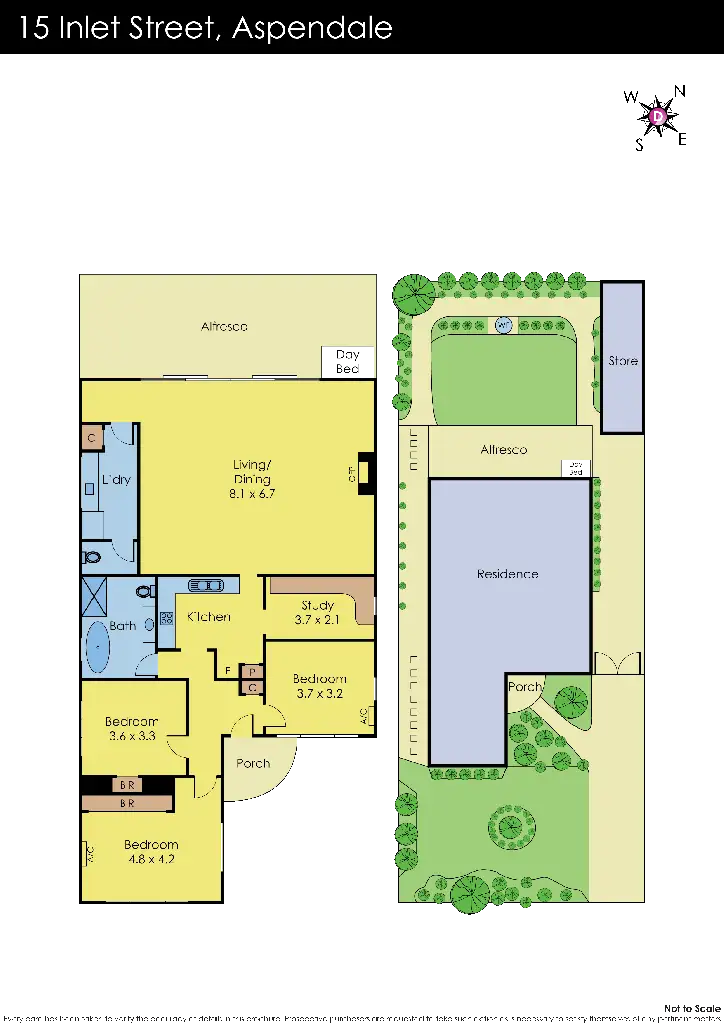 Floorplan of Homely house listing, 15 Inlet Street, Aspendale VIC 3195