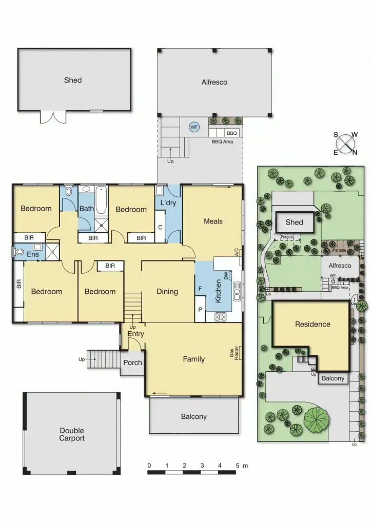 Floorplan of Homely house listing, 11 Bainbridge Drive, Eltham VIC 3095