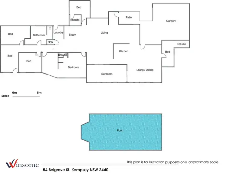 Floorplan of Homely house listing, 408 Gowings Hill Road, Dondingalong NSW 2440