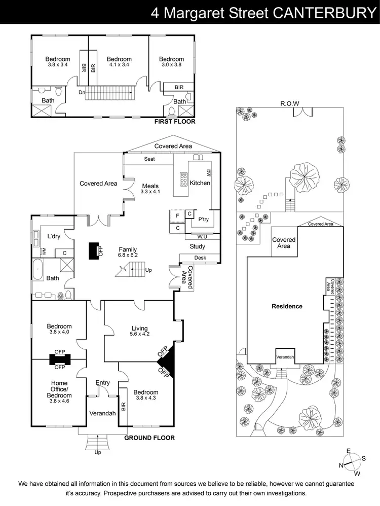 Floorplan of Homely house listing, 4 Margaret Street, Canterbury VIC 3126