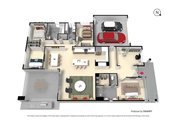Floorplan of Homely house listing, 17 Timbarra Drive, Werribee VIC 3030
