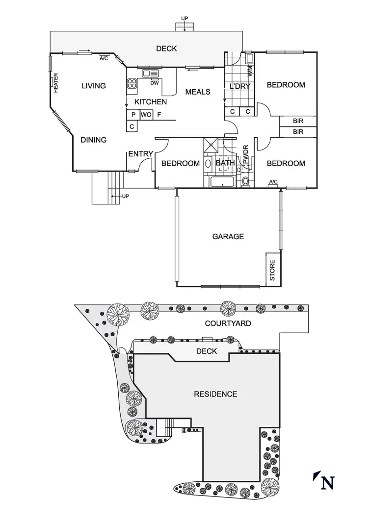 Floorplan of Homely house listing, 1/28 Para Road, Lower Plenty VIC 3093