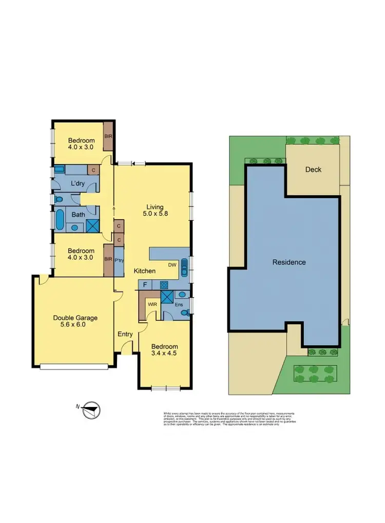 Floorplan of Homely house listing, 24 Borrack Crescent, Mernda VIC 3754