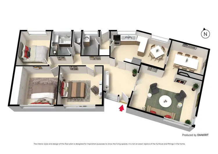 Floorplan of Homely house listing, 2A Robin Street, Altona VIC 3018
