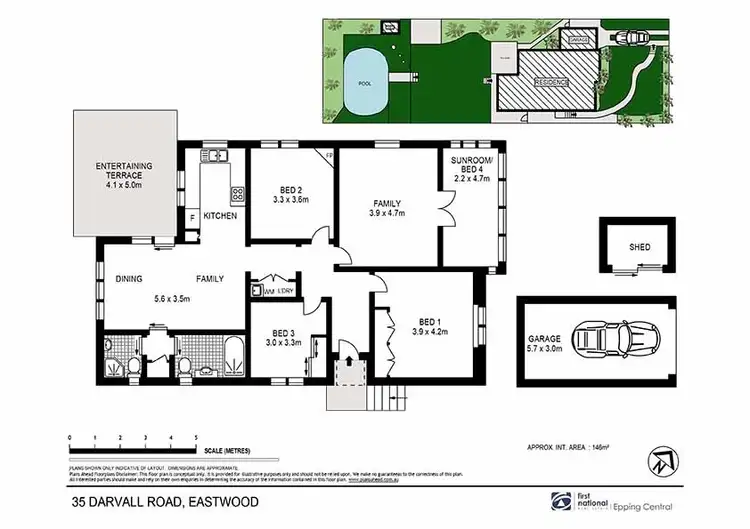 Floorplan of Homely house listing, 35 Darvall Road, Eastwood NSW 2122