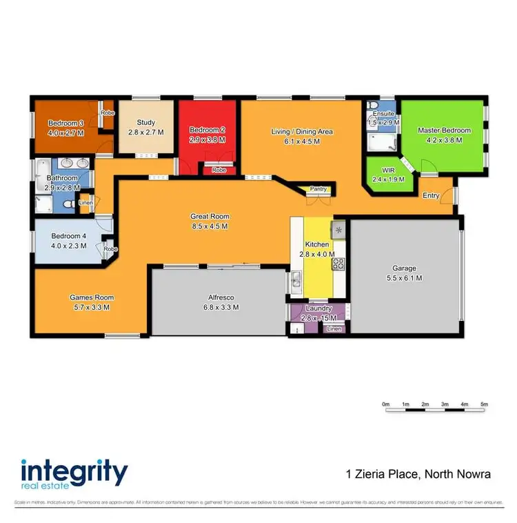Floorplan of Homely house listing, 1 Zieria Avenue, North Nowra NSW 2541
