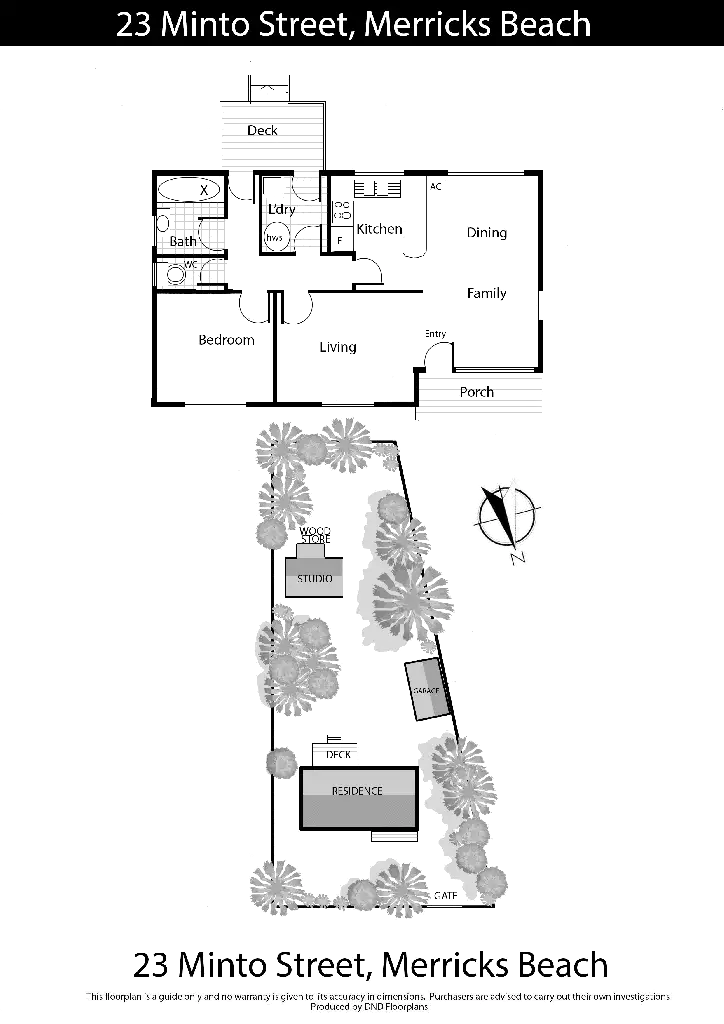 Floorplan of Homely house listing, 23 Minto Street, Merricks Beach VIC 3926