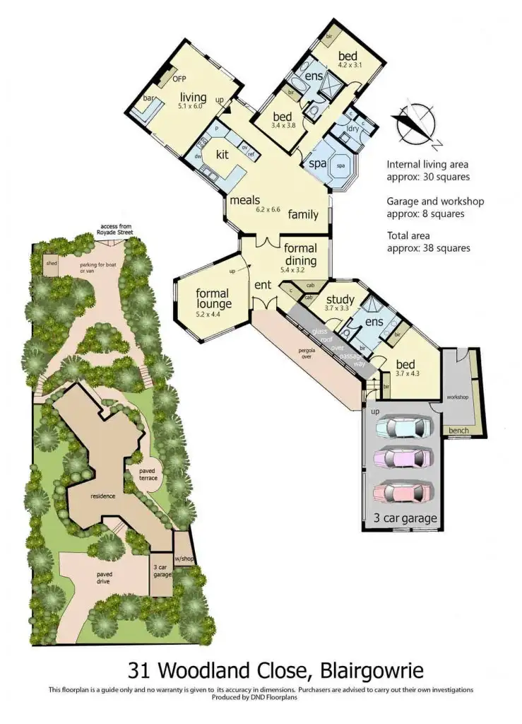 Floorplan of Homely house listing, 31 Woodland Close, Blairgowrie VIC 3942
