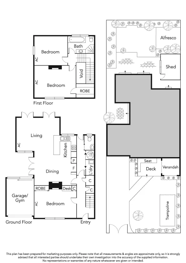 Floorplan of Homely house listing, 8 Tucker Avenue, Port Melbourne VIC 3207