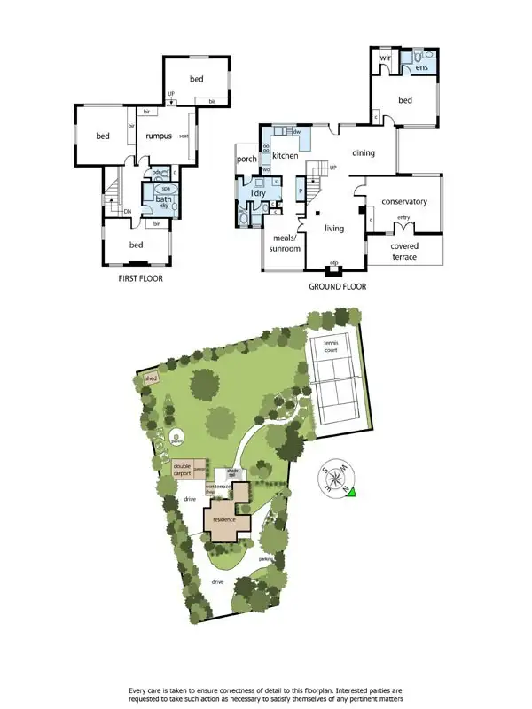 Floorplan of Homely house listing, 12 - 14 Birdrock Avenue, Mount Martha VIC 3934