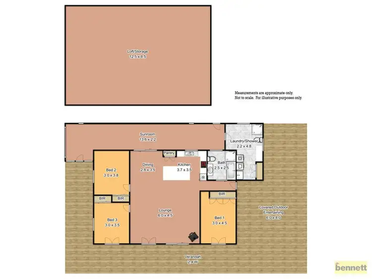 Floorplan of Homely house listing, 77A Bells Road, Grose Vale NSW 2753