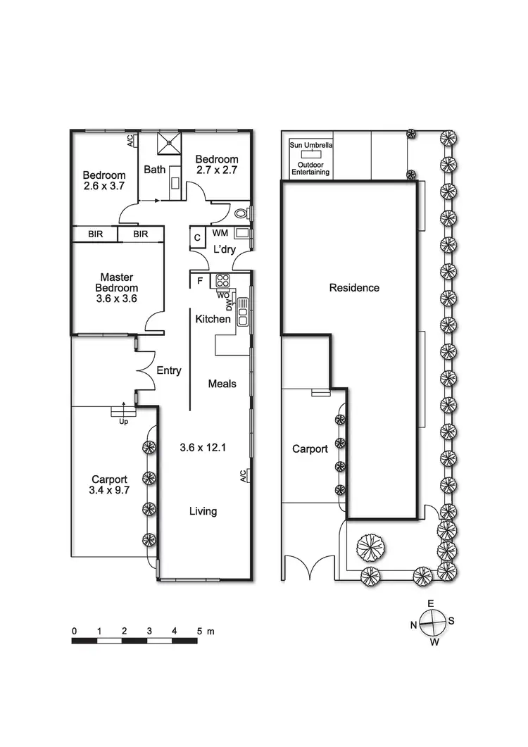 Floorplan of Homely townhouse listing, 3/2 Scotts Street, Bentleigh VIC 3204