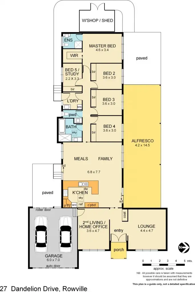 Floorplan of Homely house listing, 27 Dandelion Drive, Rowville VIC 3178