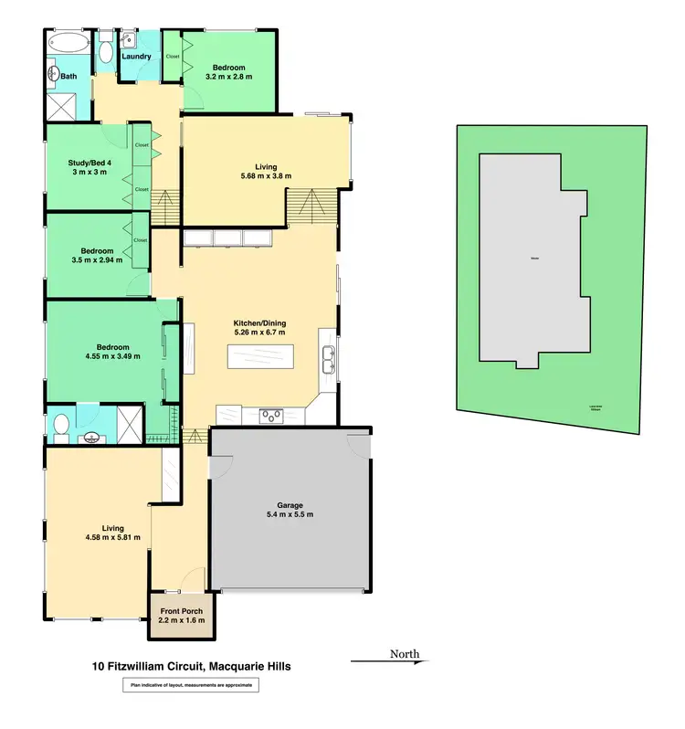 Floorplan of Homely house listing, Address available on request