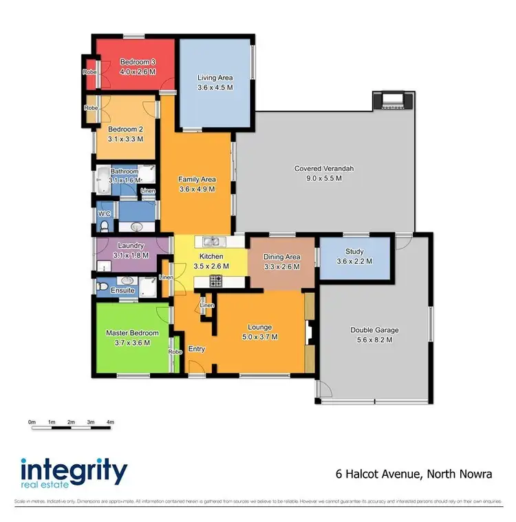 Floorplan of Homely house listing, 6 Halcot Avenue, North Nowra NSW 2541