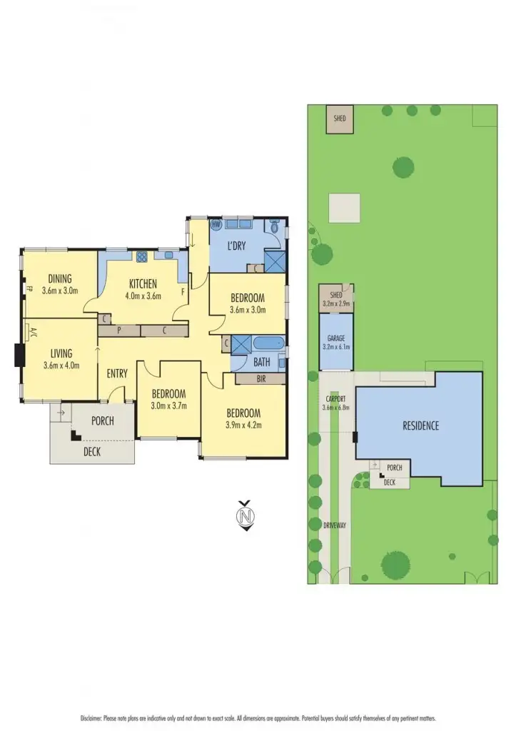 Floorplan of Homely house listing, 18 Pine Avenue, North Shore VIC 3214