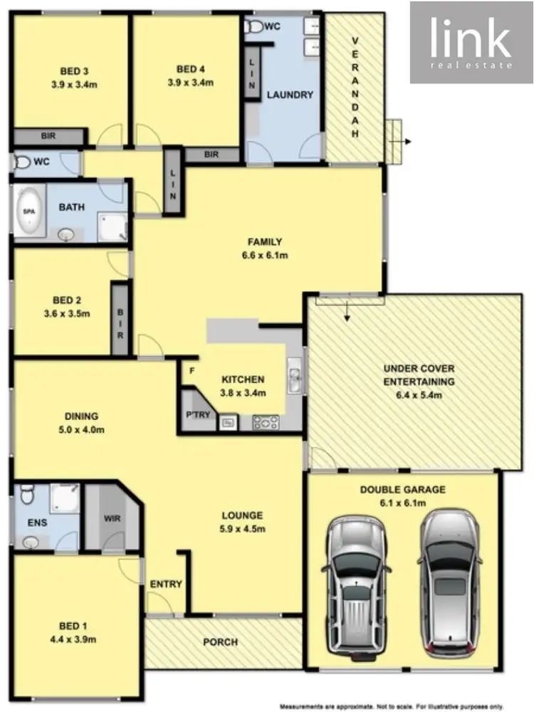 Floorplan of Homely house listing, 282 Bimbadeen Avenue, East Albury NSW 2640