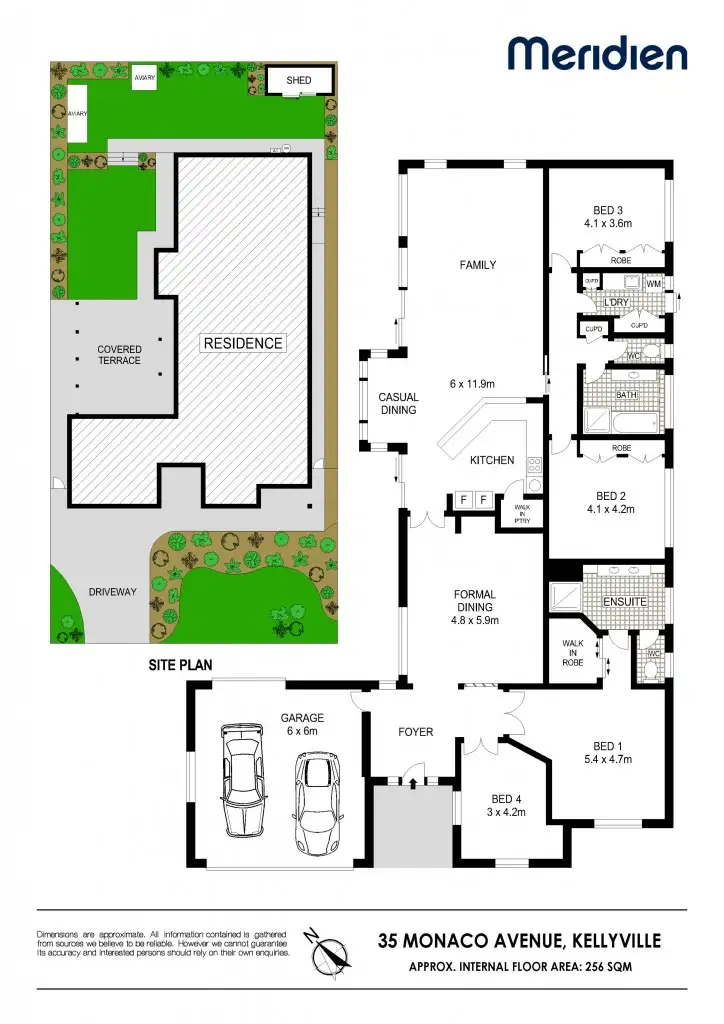 Floorplan of Homely house listing, 35 Monaco Avenue, Kellyville NSW 2155