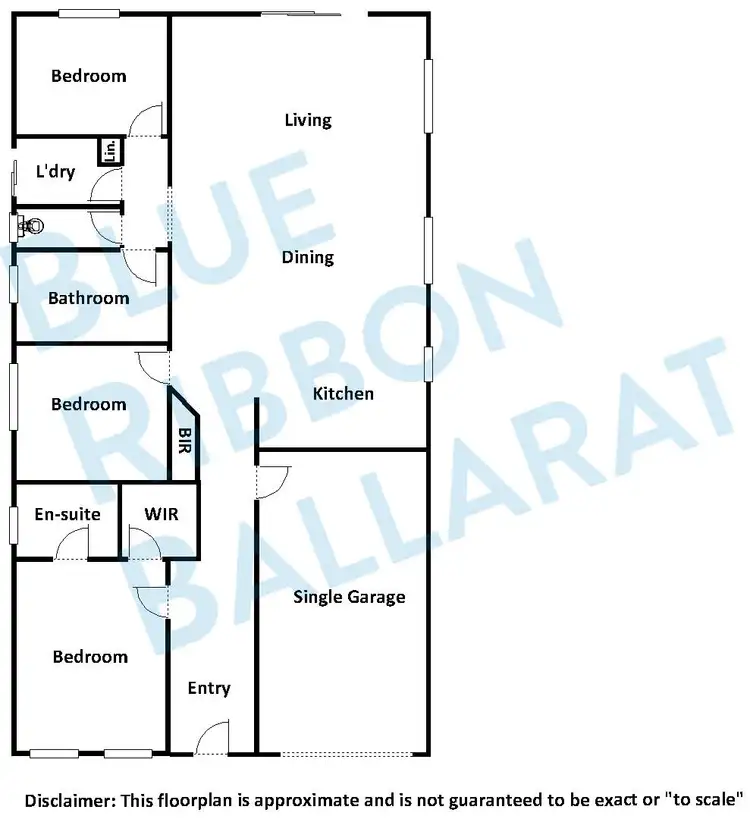 Floorplan of Homely house listing, 5 Millicent Place, Ballarat East VIC 3350