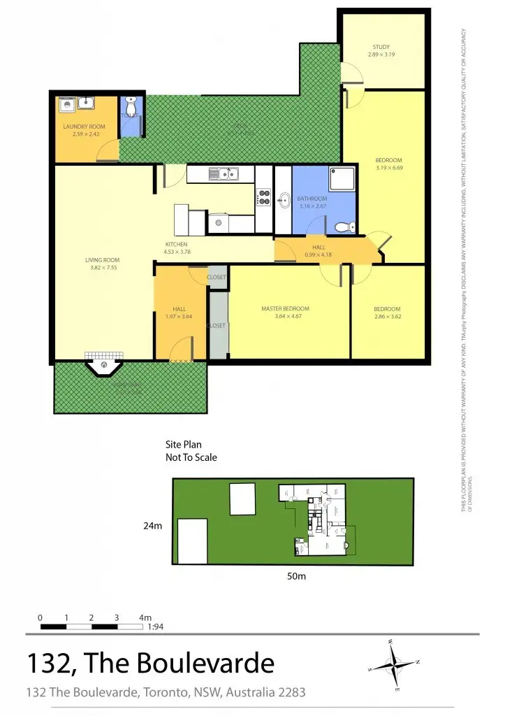 Floorplan of Homely house listing, 132 The Boulevarde, Toronto NSW 2283
