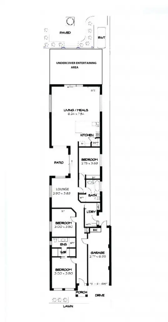 Floorplan of Homely house listing, 10A Koongarra Avenue, Magill SA 5072