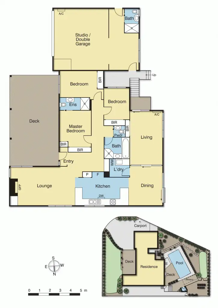 Floorplan of Homely house listing, 1 Carisbrook Crescent, Lower Plenty VIC 3093