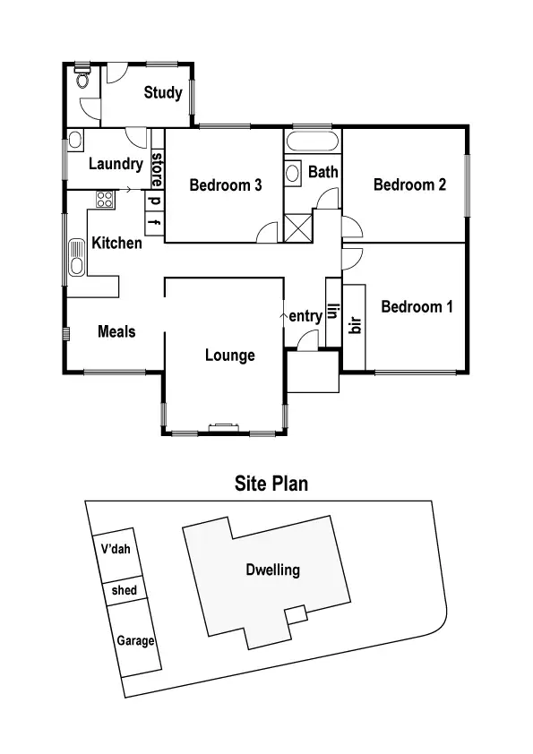 Floorplan of Homely house listing, 12 Stymie Street, Kingsbury VIC 3083