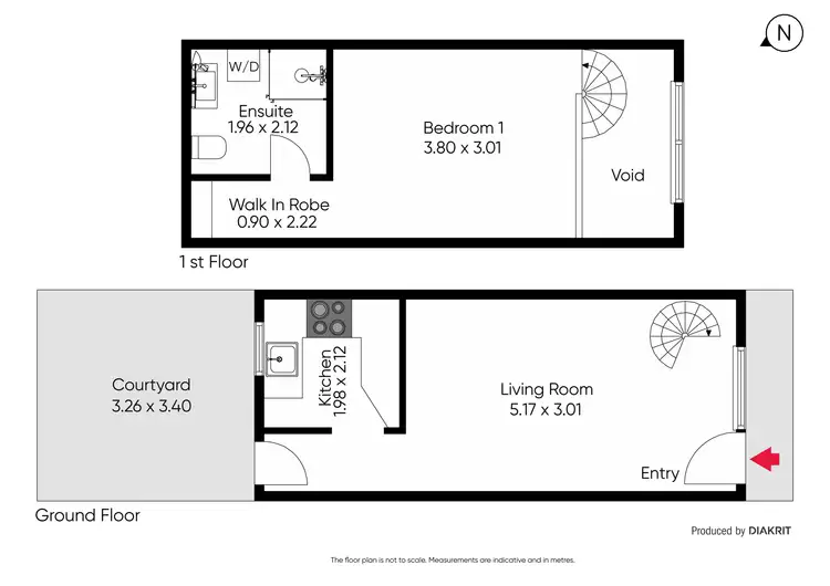 Floorplan of Homely apartment listing, 14/36 Philipson Street, Albert Park VIC 3206