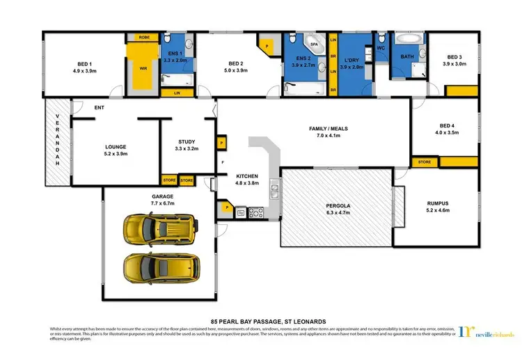 Floorplan of Homely house listing, 85 Pearl Bay Passage, St Leonards VIC 3223