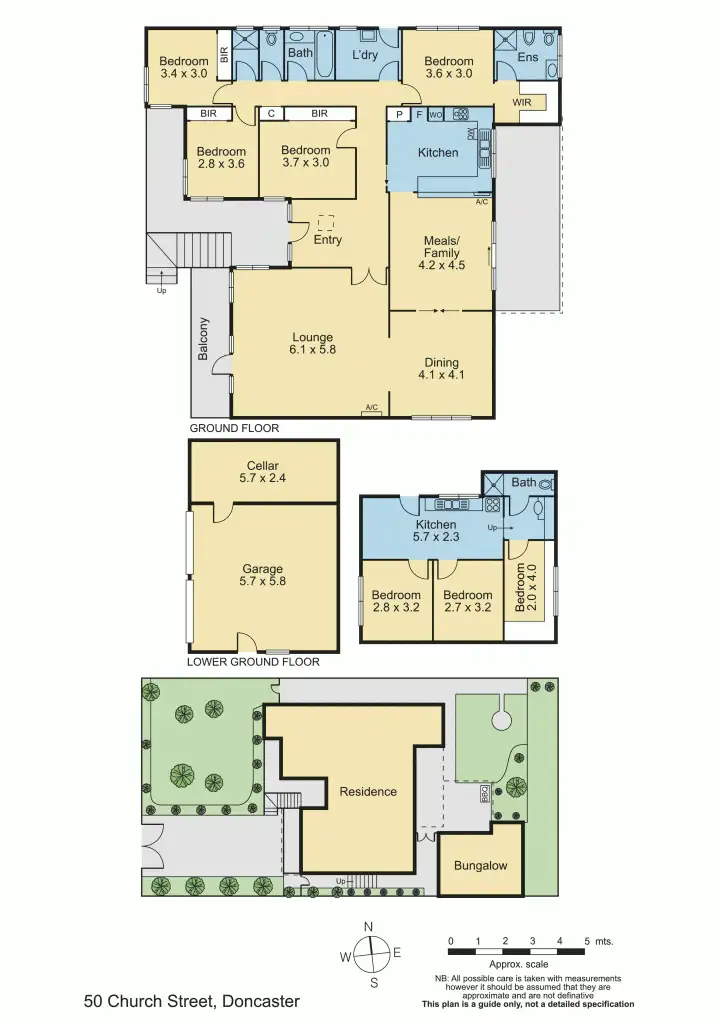Floorplan of Homely house listing, 50 Church Road, Doncaster VIC 3108