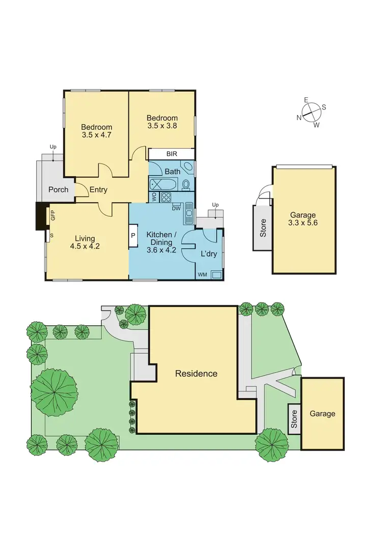 Floorplan of Homely house listing, 8 Derby Street, Blackburn VIC 3130
