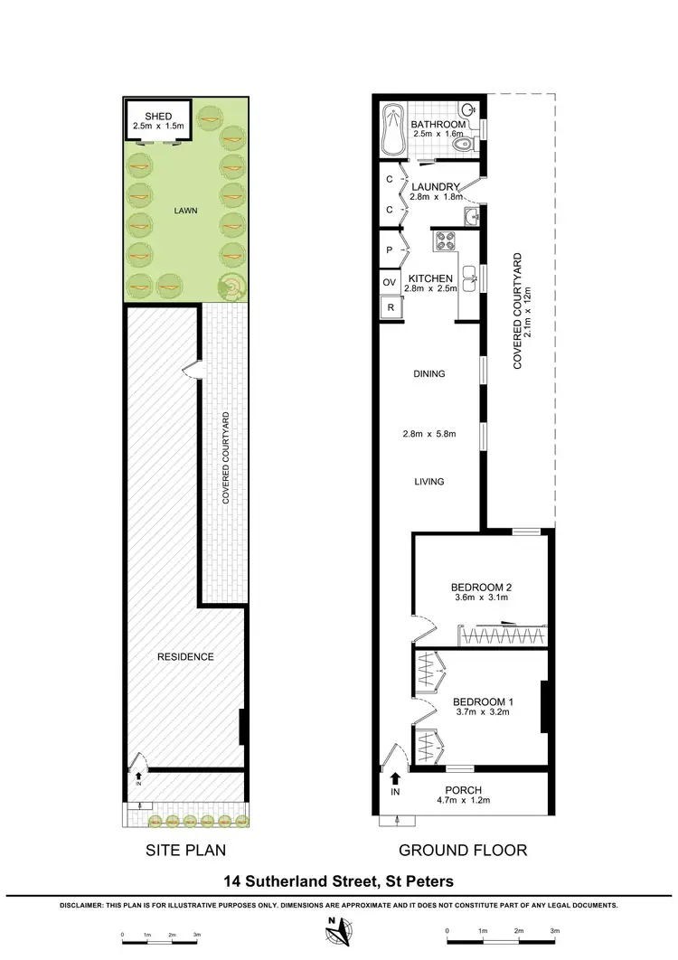 Floorplan of Homely house listing, 14 Sutherland Street, St Peters NSW 2044