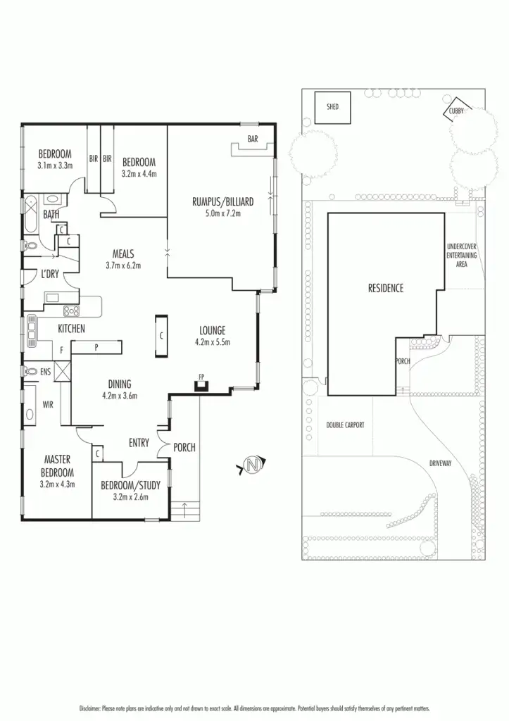 Floorplan of Homely house listing, 17 Zina Grove, Mooroolbark VIC 3138
