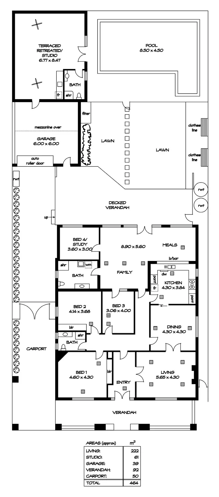 Floorplan of Homely house listing, 36 Aberfeldy Avenue, Woodville SA 5011