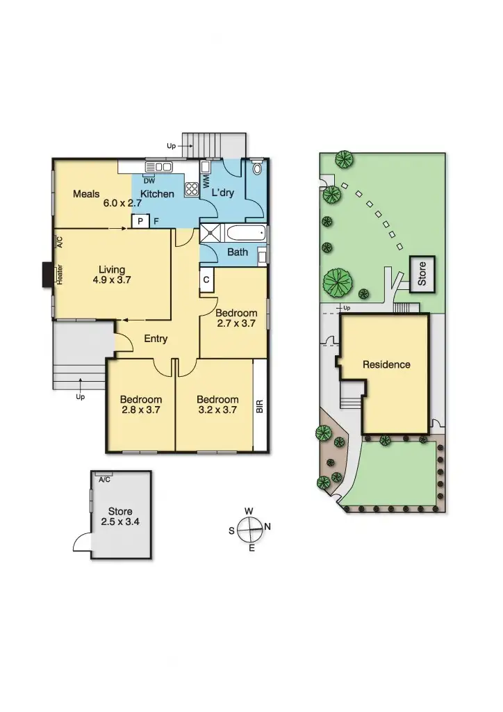 Floorplan of Homely house listing, 1 Winifred Street, Pascoe Vale South VIC 3044