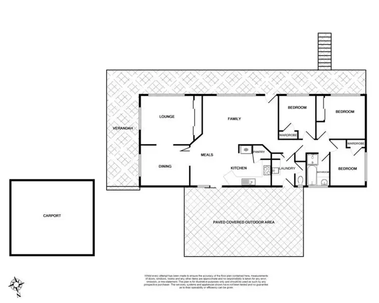Floorplan of Homely house listing, 17 Langli Avenue, Warranwood VIC 3134