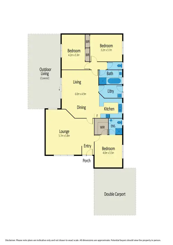 Floorplan of Homely house listing, 38 Verona Drive, Taylors Lakes VIC 3038