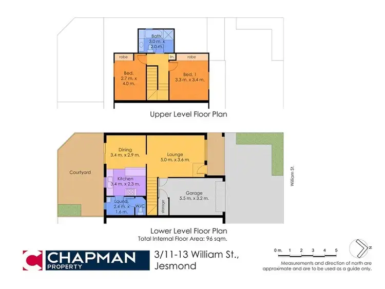 Floorplan of Homely townhouse listing, 3/11-13 William Street, Jesmond NSW 2299