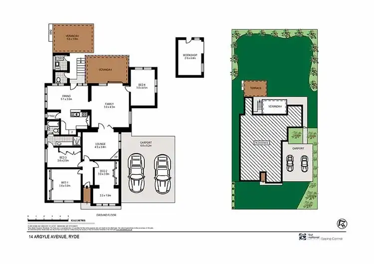 Floorplan of Homely house listing, 14 Argyle Avenue, Ryde NSW 2112