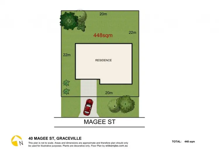 Floorplan of Homely house listing, 40 Magee Street, Graceville QLD 4075
