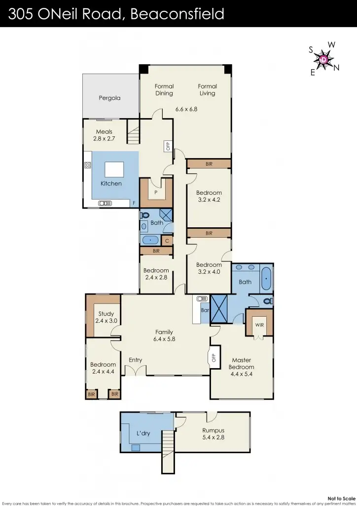 Floorplan of Homely house listing, 305 O'Neil Road, Beaconsfield VIC 3807